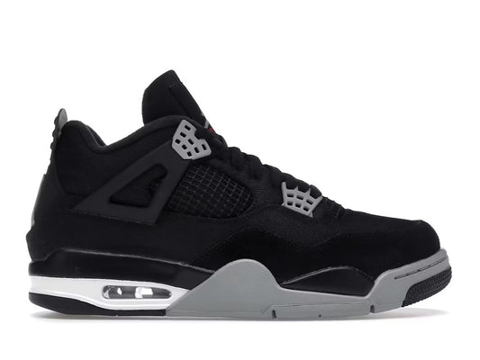 Jordan 4 SE Black Canvas