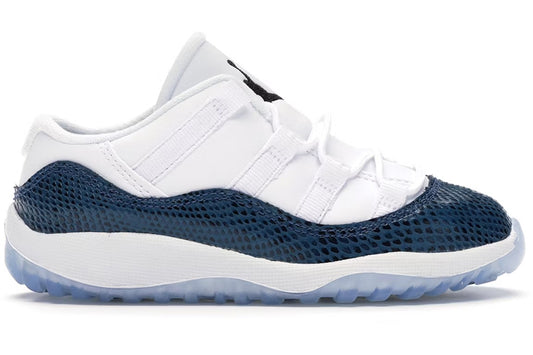 Jordan 11 Low Snake Navy