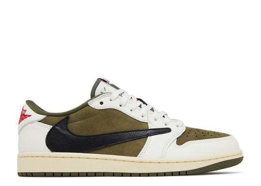 Jordan 1 Travis Scott Low Medium Olive